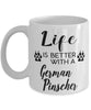 Funny German Pinscher Dog Mug Life Is Better With A German Pinscher Coffee Cup 11oz 15oz White