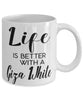 Funny Giza White Rabbit Mug Life Is Better With A Giza White Coffee Cup 11oz 15oz White