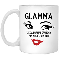 Funny Glamma Mug Like Normal Grandma Only More Glamorous Coffee Cup 11oz White XP8434