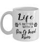 Funny Glen Of Imaal Terrier Dog Mug Life Is Better With A Glen Of Imaal Terrier Coffee Cup 11oz 15oz White