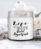 Funny Gold Angelfish Candle Life Is Better With A Gold Angelfish 9oz Vanilla Scented Candles Soy Wax