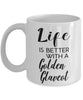 Funny Golden Glavcot Rabbit Mug Life Is Better With A Golden Glavcot Coffee Cup 11oz 15oz White