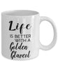 Funny Golden Glavcot Rabbit Mug Life Is Better With A Golden Glavcot Coffee Cup 11oz 15oz White