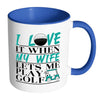 Funny Golf Mug I Love It When My Wife White 11oz Accent Coffee Mugs