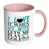 Funny Golf Mug I Love It When My Wife White 11oz Accent Coffee Mugs