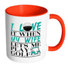 Funny Golf Mug I Love It When My Wife White 11oz Accent Coffee Mugs