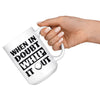 Funny Golf Mug When In Doubt Whip It Out 15oz White Coffee Mugs