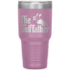 Funny Golf Tumbler The Golffather for Grandpa Father Dad Laser Etched 30oz Stainless Steel Tumbler