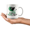 Funny Golfer Mug I Love It When My Wife Lets Me Play Golf 11oz White Coffee Mugs