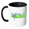 Funny Golfer Mug I'd Rather Be Golfing White 11oz Accent Coffee Mugs