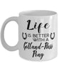 Funny Gotland-russ Pony Horse Mug Life Is Better With A Gotland-russ Pony Coffee Cup 11oz 15oz White