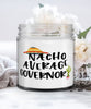Funny Governor Candle Nacho Average Governor 9oz Vanilla Scented Candles Soy Wax