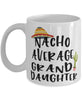 Funny Granddaughter Mug Nacho Average Granddaughter Coffee Mug 11oz White
