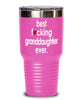 Funny Granddaughter Tumbler B3st F-cking Granddaughter Ever 20oz 30oz Stainless Steel