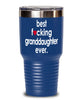 Funny Granddaughter Tumbler B3st F-cking Granddaughter Ever 20oz 30oz Stainless Steel