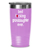 Funny Granddaughter Tumbler B3st F-cking Granddaughter Ever 20oz 30oz Stainless Steel