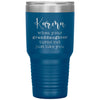 Funny Grandma Tumbler Karma When Your Granddaughter Turns Out Just Like You Laser Etched 30oz Stainless Steel Tumbler