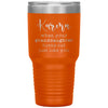 Funny Grandma Tumbler Karma When Your Granddaughter Turns Out Just Like You Laser Etched 30oz Stainless Steel Tumbler