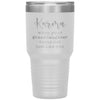 Funny Grandma Tumbler Karma When Your Granddaughter Turns Out Just Like You Laser Etched 30oz Stainless Steel Tumbler