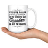 Funny Grandpa Mug Ive Been Called A Lot Of Names In My 15oz White Coffee Mugs