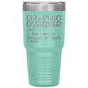 Funny Graphic Designer Tumbler Like A Normal Designer But Much Cooler Laser Etched 30oz Stainless Steel