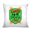 Funny Graphic Pillow Cover Zombie Dance Crew