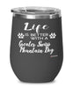 Funny Greater Swiss Mountain Dog Wine Glass Life Is Better With A Greater Swiss Mountain Dog 12oz Stainless Steel