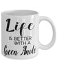 Funny Green Anole Lizard Mug Life Is Better With A Green Anole Coffee Cup 11oz 15oz White