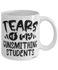 Funny Gunsmithing Teacher Mug Tears Of My Gunsmithing Students Coffee Cup White