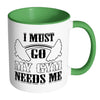 Funny Gym Fitness Mug I Must Go My Gym Needs Me White 11oz Accent Coffee Mugs