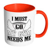 Funny Gym Fitness Mug I Must Go My Gym Needs Me White 11oz Accent Coffee Mugs