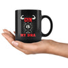 Funny Gym Mug Gym Is My DNA 11oz Black Coffee Mugs