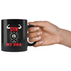 Funny Gym Mug Gym Is My DNA 11oz Black Coffee Mugs