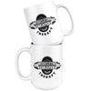 Funny Gym Mug Weightlifting Cheaper Than Therapy 15oz White Coffee Mugs