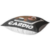 Funny Gym Running Graphic Pillows I Hate Cardio