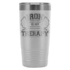 Funny Gym Travel Mug Iron Is My Therapy 20oz Stainless Steel Tumbler