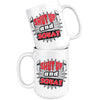 Funny Gym Weightlifting Mug Shut Up And Squat 15oz White Coffee Mugs