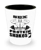 Funny Gym Weightlifting Shot Glass Sex Weights And Protein Shakes