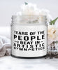 Funny Gymnast Candle Tears Of The People I Beat In Artistic Gymnastics 9oz Vanilla Scented Candles Soy Wax