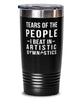 Funny Gymnast Tumbler Tears Of The People I Beat In Artistic Gymnastics Tumbler 20oz Stainless Steel