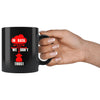 Funny Hacker Mug In Data We Dont Trust 11oz Black Coffee Mugs