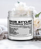 Funny Hair Stylist Candle Nutrition Facts 9oz Vanilla Scented Candles Soy Wax