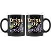 Funny Halloween Mug Drink Up Witches 11oz Black Coffee Mugs