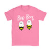 Funny Halloween Shirt Boo Bees Gildan Womens T-Shirt