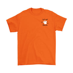 Funny Halloween Shirt Lets Get Spooky Gildan Mens T-Shirt