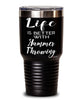 Funny Hammer Throwing Tumbler Life Is Better With Hammer Throwing 30oz Stainless Steel Black