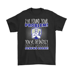 Funny Handyman Shirt Ive Found Your Problem Gildan Mens T-Shirt