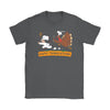 Funny Happy Thanksgiving Turkey Shirt Gildan Womens T-Shirt