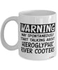 Funny Hieroglyphic River Cooter Mug May Spontaneously Start Talking About Hieroglyphic River Cooters Coffee Cup White