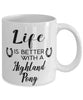 Funny Highland Pony Horse Mug Life Is Better With A Highland Pony Coffee Cup 11oz 15oz White